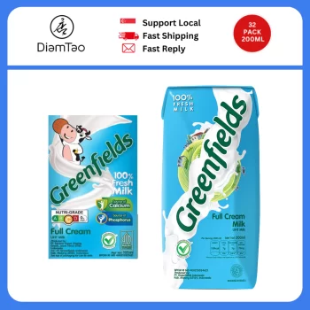 Greenfields UHT Milk 105ml and 200ml Tetrapak