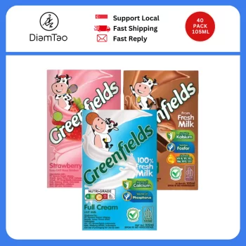 Greenfields UHT Full Cream 105ml x 40 Packets